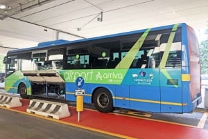 Turijn: elke 15 minuten een bus tussen het vliegveld en het stadscentrum