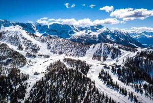 Valmalenco: skipass z pociągiem w obie strony i autobusem wahadłowym