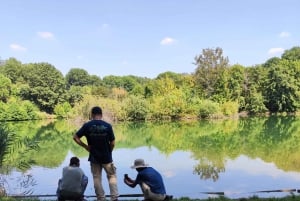 Walk in the Wood with picnic on the turtles lake