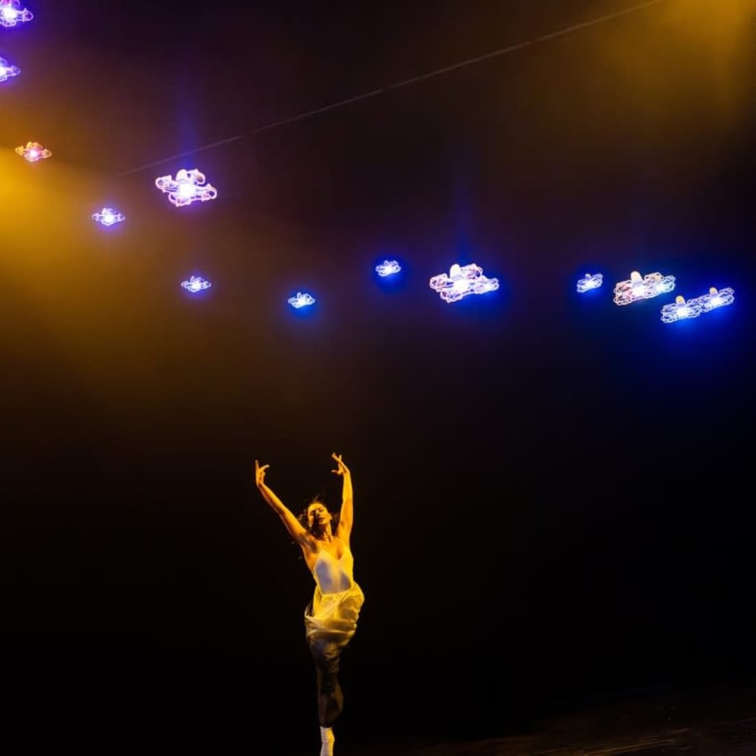 The Drone Saga: An Immersive Show of Dance and Colors