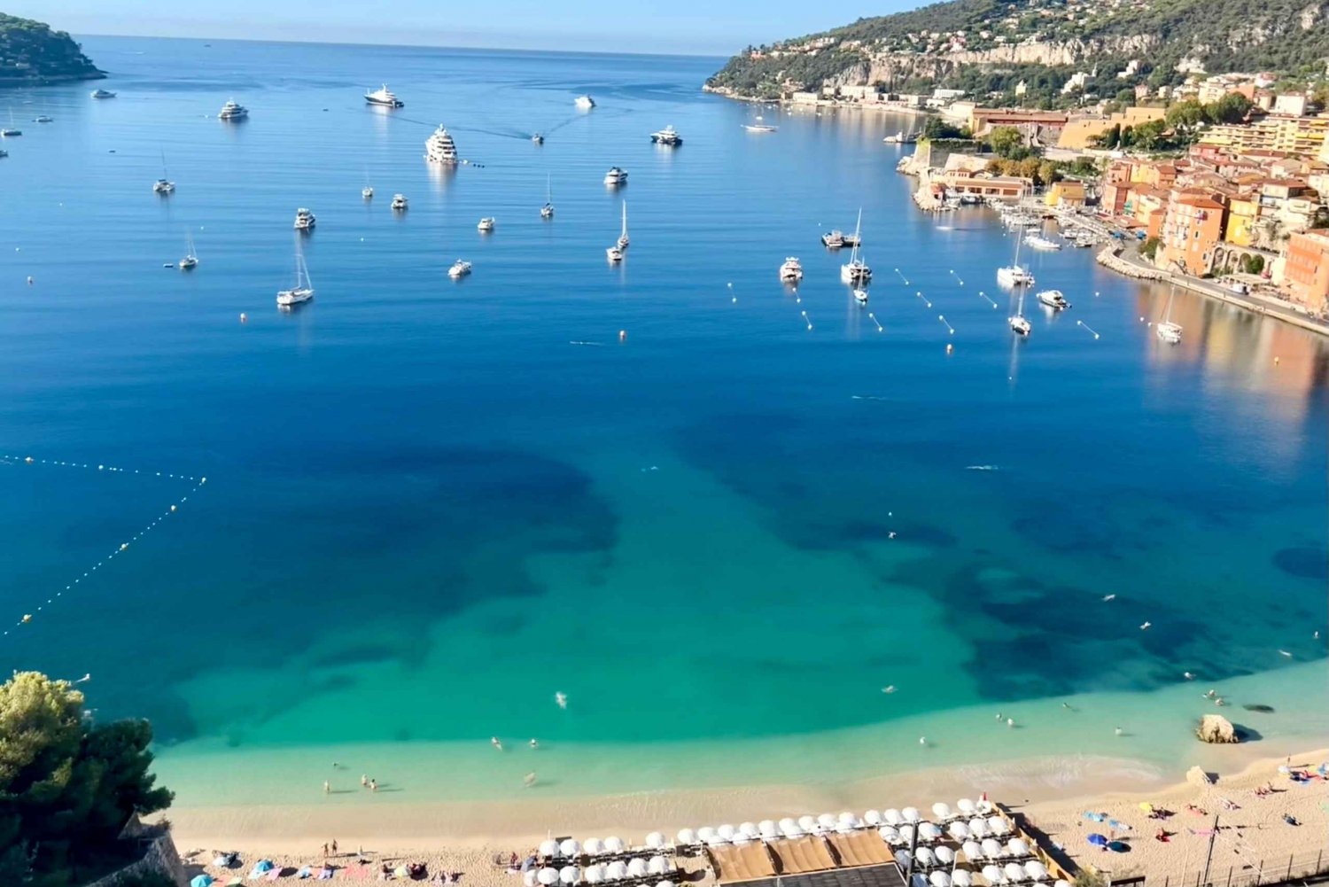 Balade en mer de Villefranche sur Mer & stop baignade