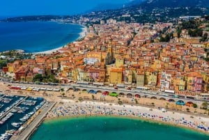 Französische Riviera Ostküste zwischen Nizza und Menton