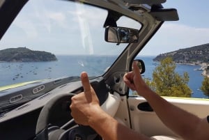 From Nice: Monaco & Eze Guided Tour in Electric Convertible