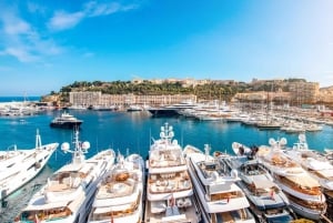 Fra Nice: Monaco, fyrstens bilsamling og palass