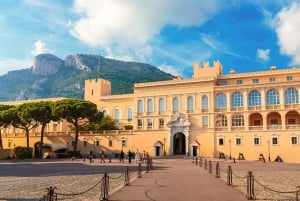 Fra Nice: Monaco, fyrstens bilsamling og palass