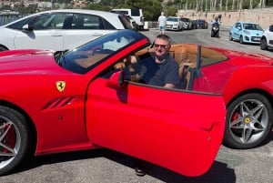 Tour guiado en Ferrari: Mónaco y Èze desde Villefranche-sur-Mer