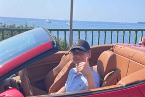 Tour guiado en Ferrari: Mónaco y Èze desde Villefranche-sur-Mer