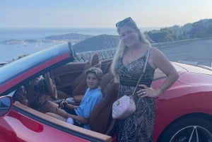 Tour guiado en Ferrari: Mónaco y Èze desde Villefranche-sur-Mer