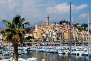 Italian City, its Market and Menton Private Full Day Tour