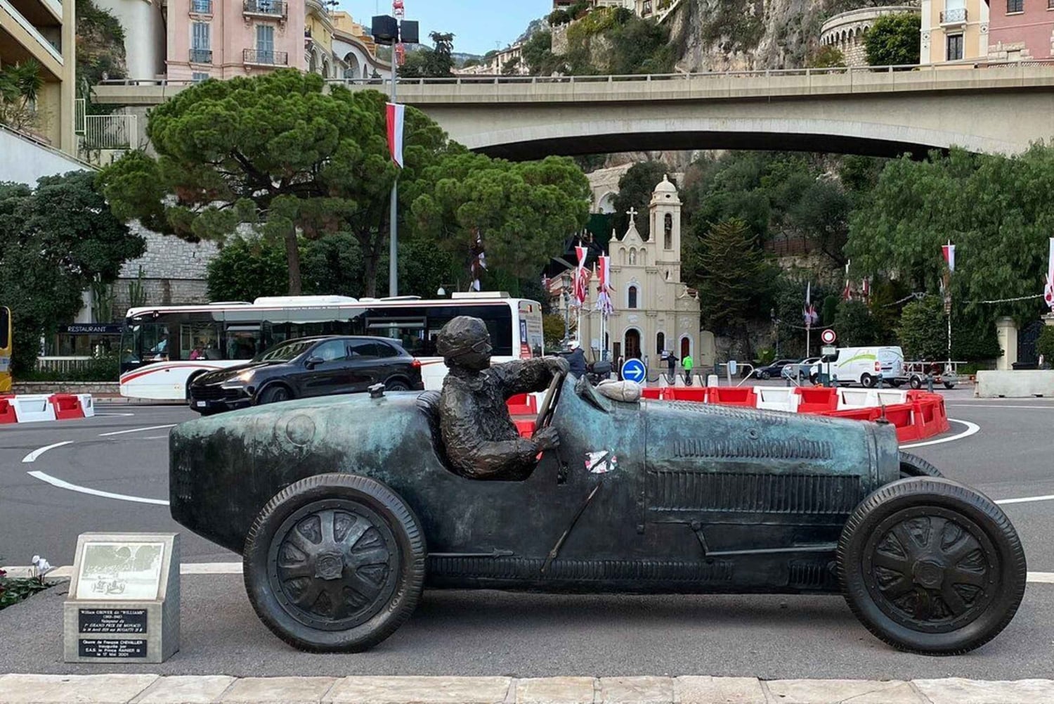 Monaco: Formel 1-banen - guidet spasertur