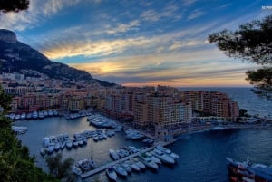 Monaco, Monte Carlo, Eze Landschap dag & nacht privétour