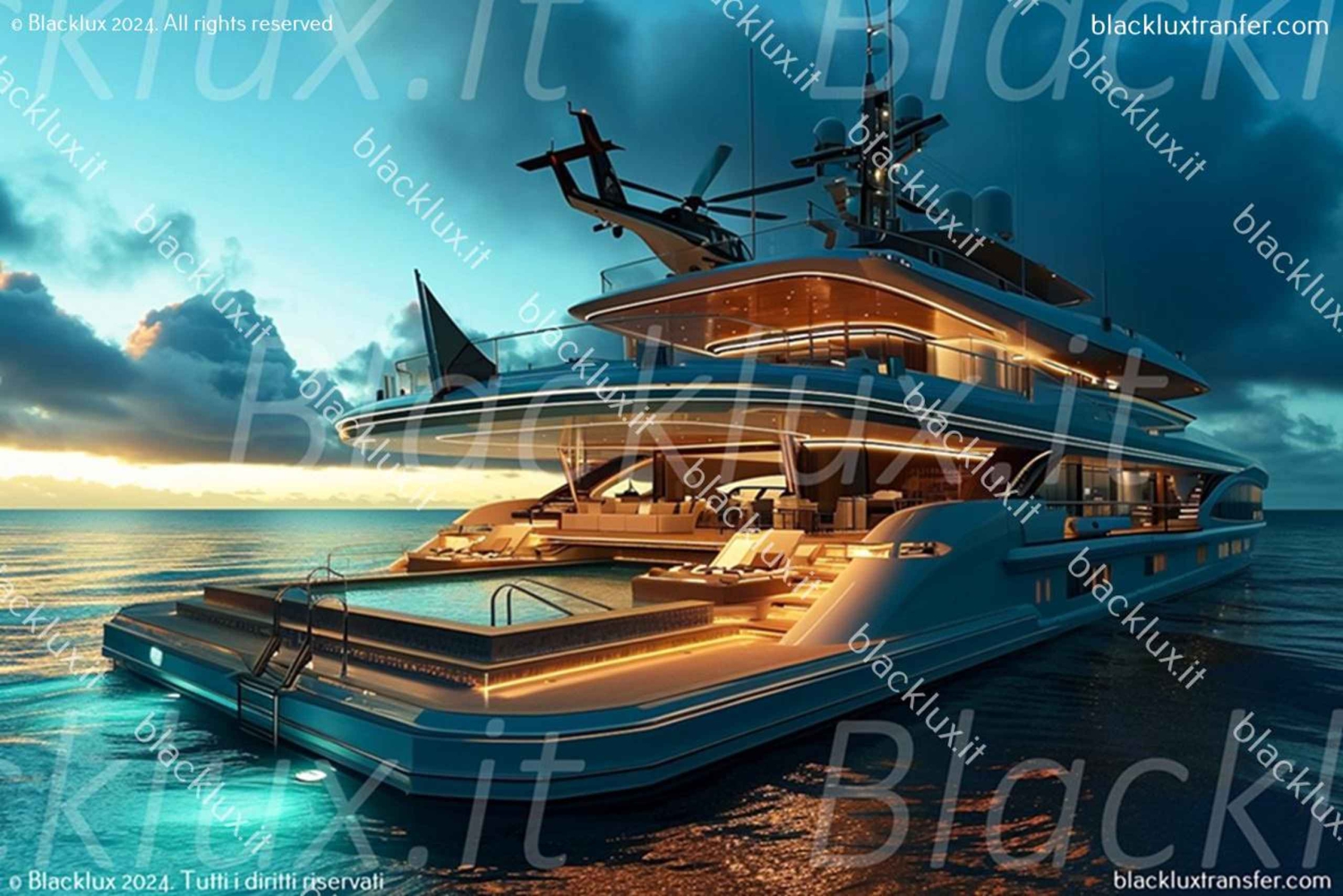 MONTECARLO : TRANSFERT DE L'AÉROPORT MALPENSA À MONTECARLO