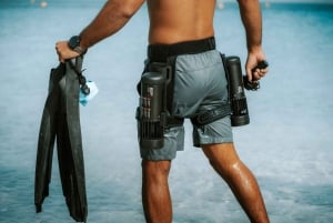 Leuke, gratis onderwatervliegervaring - vlieg als Iron Man