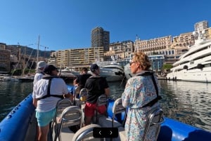 Nice: Monaco & Mala Caves Bådtur med snorkling