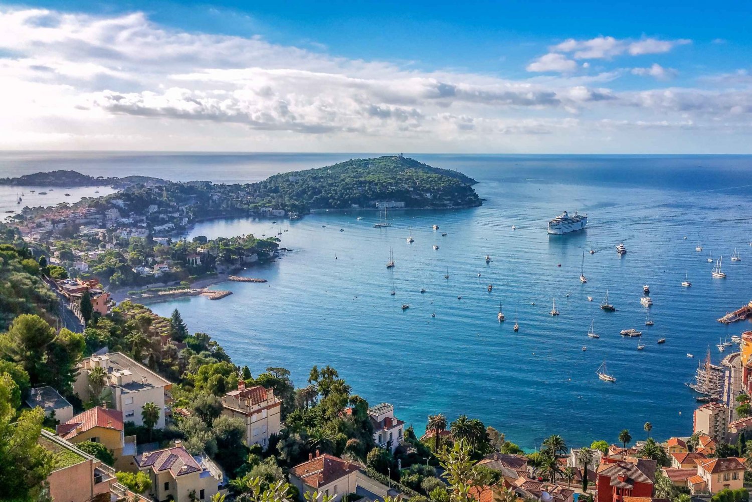Nice, Frankrike E-Bike-tur till Villefranche, Cap-Ferrat och Mont-Boron