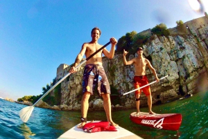 Stand-Up Paddle og snorkling med lokal guide nær Nice