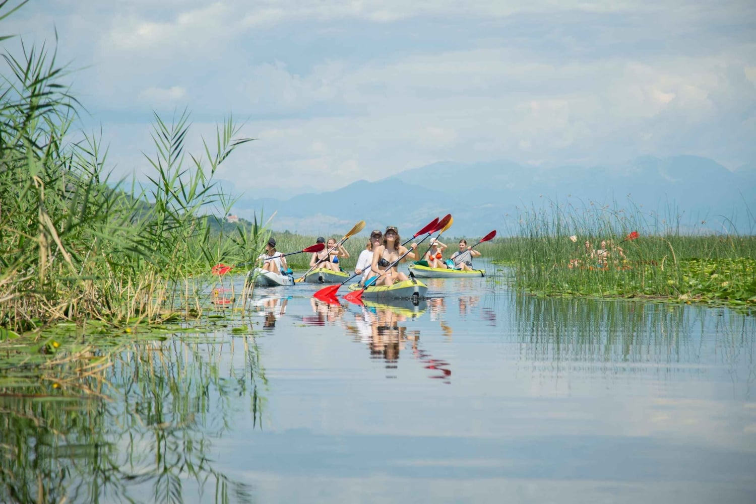 3h Guided Kayaking Adventure on Skadar Lake to hidden spots!