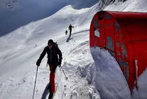 Backcountry skiing in Montenegro