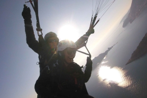 Bečići: Tandem Paragliding Experience with Pickup