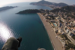 Bečići: Tandem Paragliding Experience with Pickup