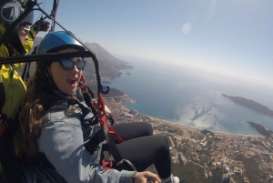 Bečići: Tandem Paragliding Experience with Pickup