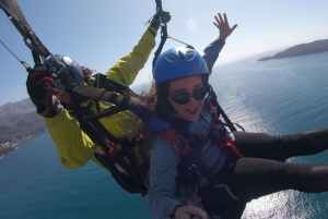 Bečići: Tandem Paragliding Experience with Pickup