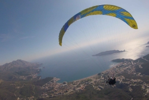 Bečići: Tandem Paragliding Experience with Pickup