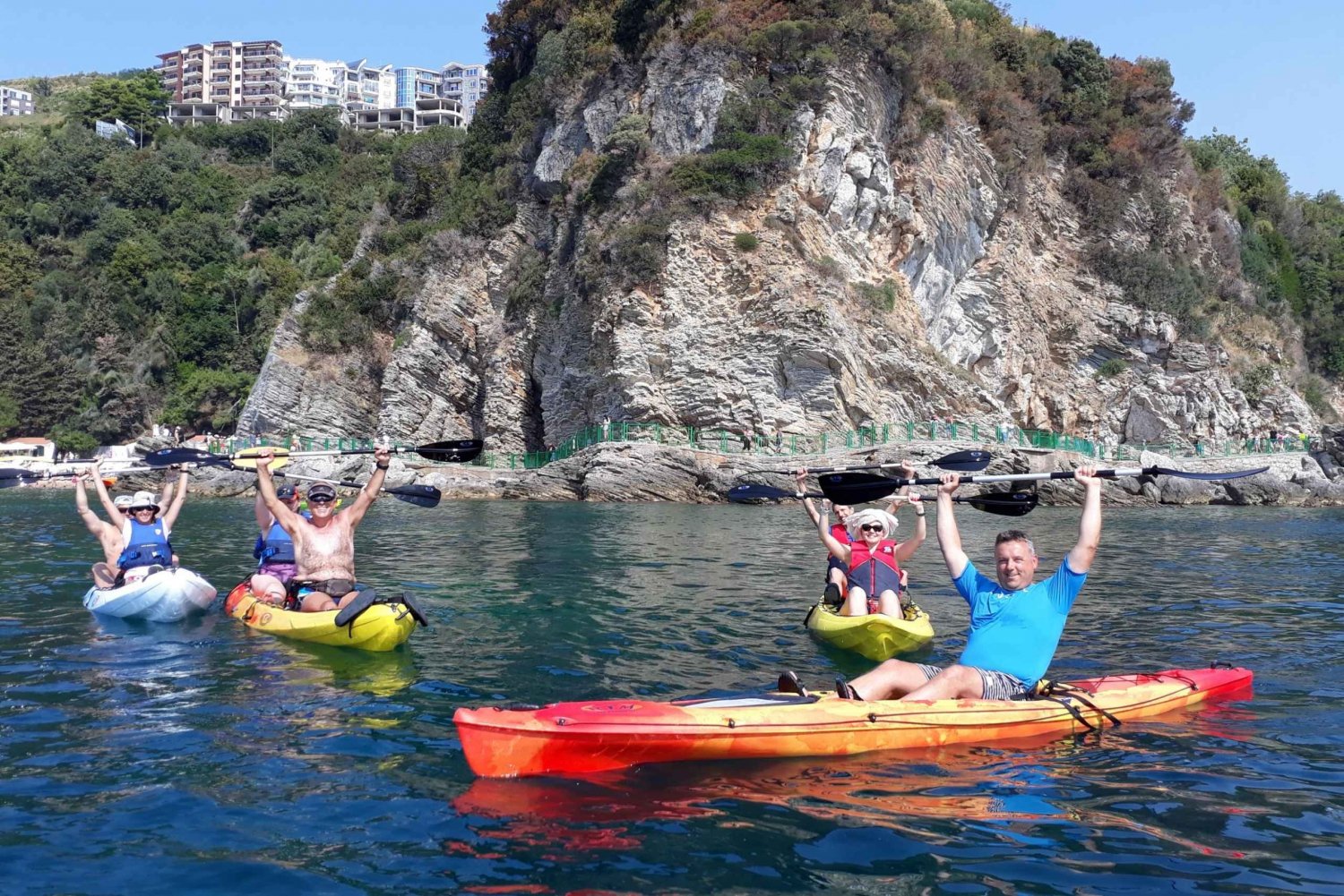 Budva: 3-Hour Paddle Board or Kayak Tour to Coastal Caves