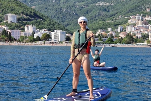 Budva: small group kayak tour to Sv.Nikola island caves