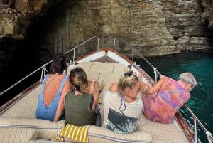 Budva: Full-Day Boat Tour to Petrovac with Swimming Stops