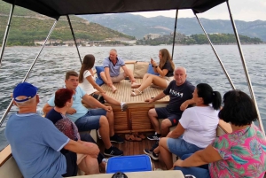 Budva: Full-Day Boat Tour to Petrovac with Swimming Stops