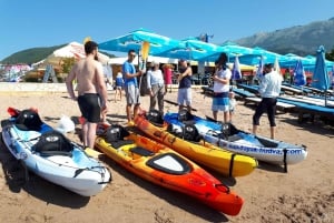 Budva: Kayak & Stand Up Paddle Board Rental