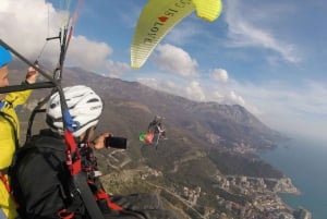 Budva or Petrovac: Paragliding Experience