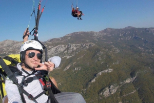 Budva or Petrovac: Paragliding Experience