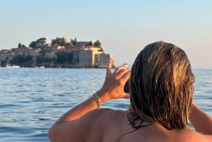 Budva: Private 5 hour boat trip: Beach hopping tour