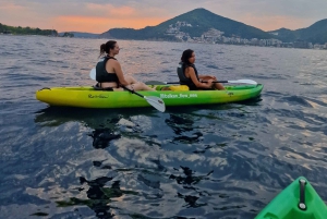 Budva: small group kayak tour to Sv.Nikola island caves
