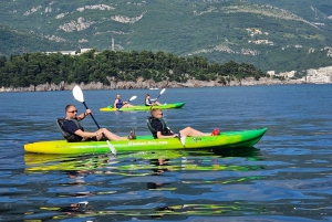Budva: small group kayak tour to Sv.Nikola island caves
