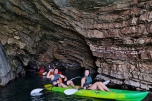 Budva: small group kayak tour to Sv.Nikola island caves