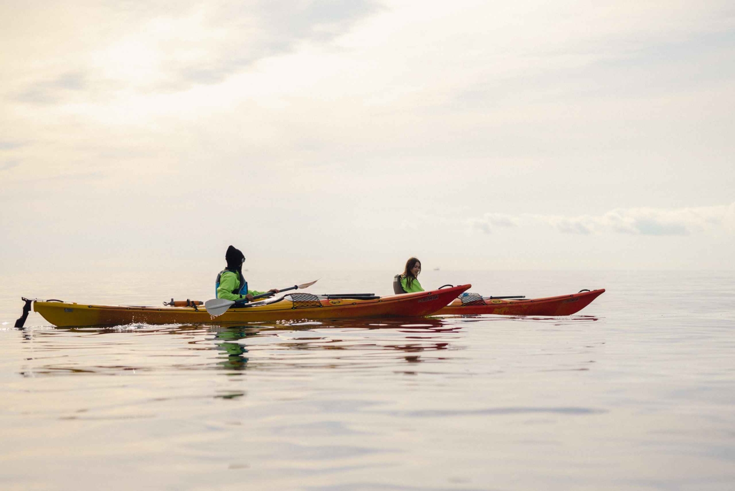 Budva: Winter Sea Kayak Tour to Caves & St Nicholas Island