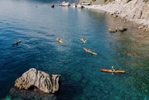 Budva: Winter Sea Kayak Tour to Caves & St Nicholas Island