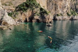 Budva: Winter Sea Kayak Tour to Caves & St Nicholas Island