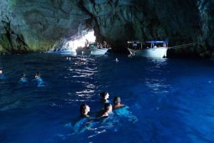 Coastal Adventure: Blue Cave & Lady of the Rocks Boat Tour