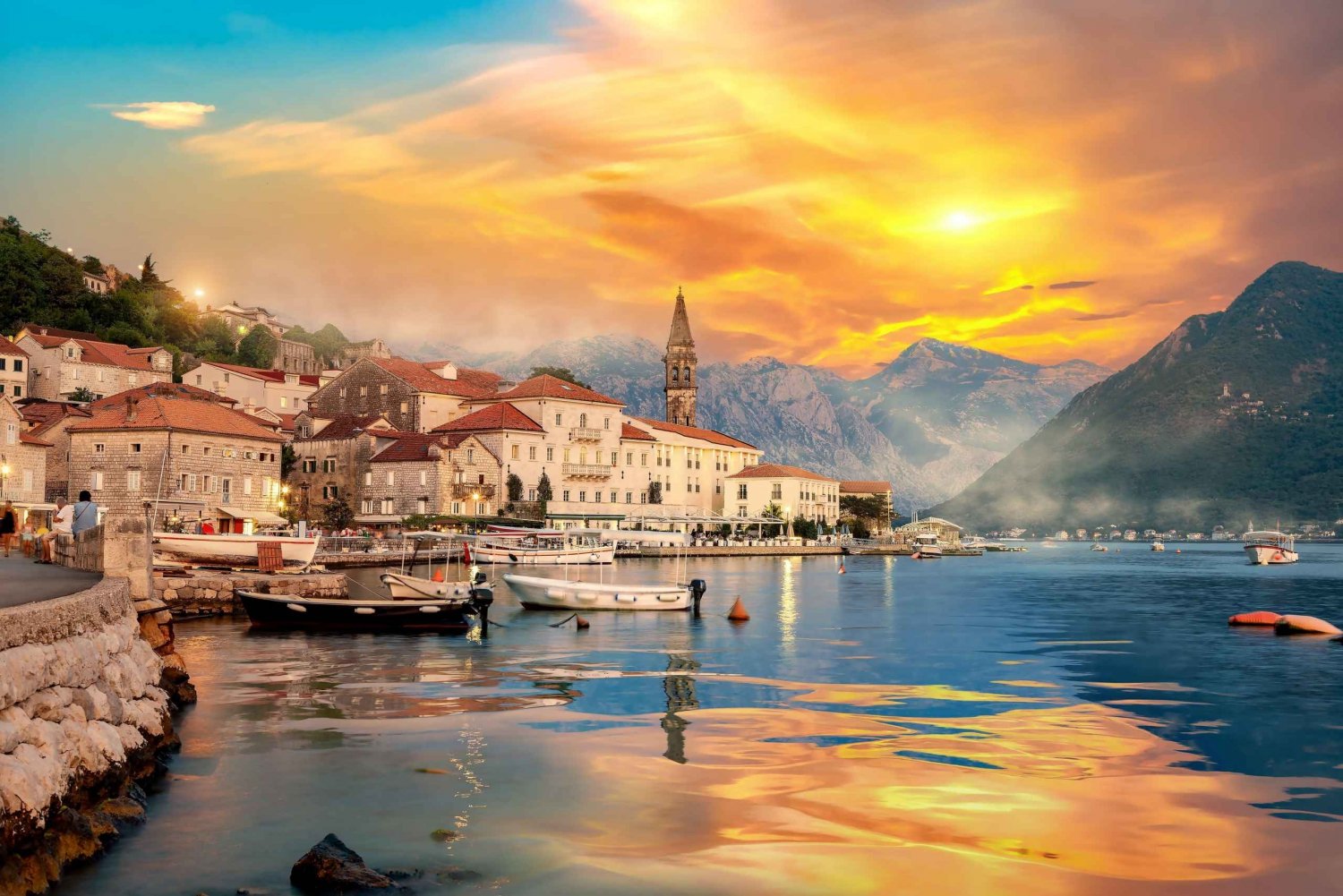 Dubrovnik: Montenegro Day Trip to Kotor & Perast, Boat Ride