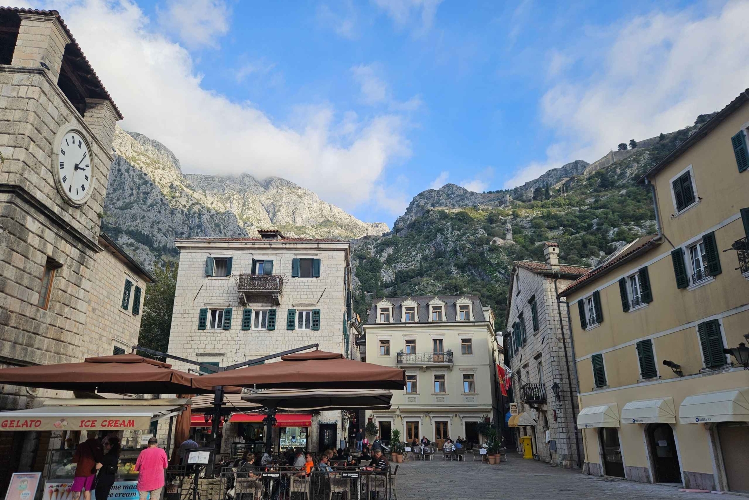 Explore Kotor: Old Town Walk & Bay Coast Bike Tour