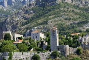 From Budva: Phoenix Town & Town of Pirates in One Day
