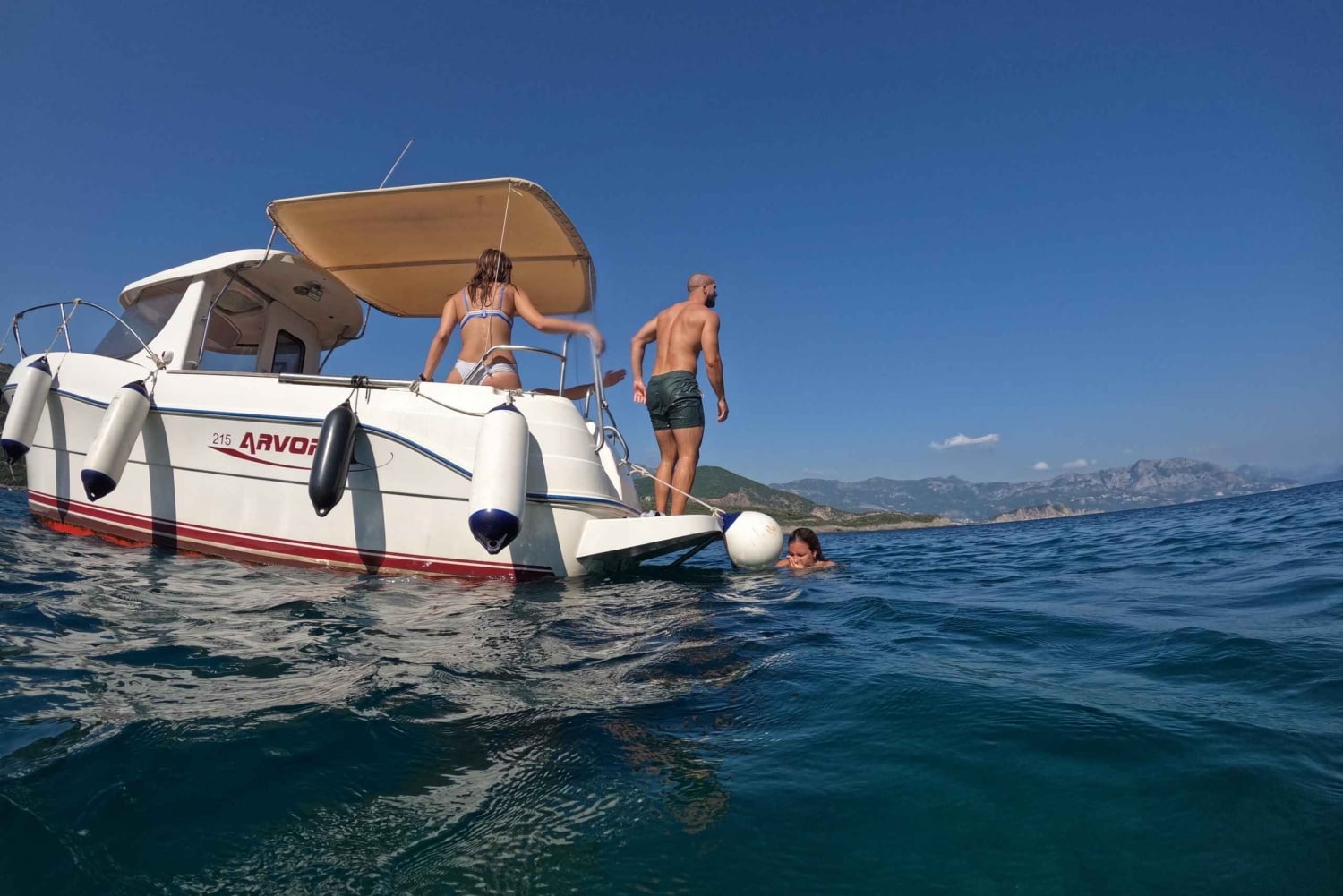 From Budva: Stefan and Katič Islands Boat Trip