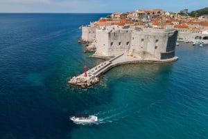 From Cavtat/Dubrovnik: Blue & Green Caves Speedboat tour