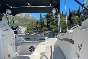 From Cavtat/Dubrovnik: Blue & Green Caves Speedboat tour