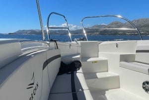 From Cavtat/Dubrovnik: Blue & Green Caves Speedboat tour