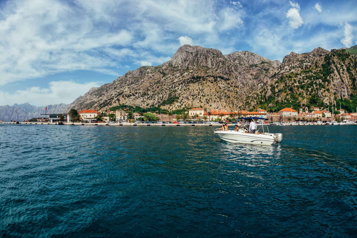 From Herceg Novi: Bay of Kotor Private Boat Tour (4h)
